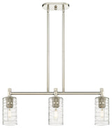 Crown Point 3 30.5" Island Lighting Polished Nickel