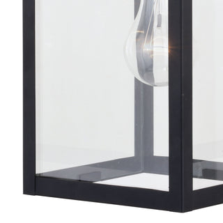 Medinah 7" Outdoor Wall Light Textured Black