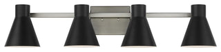 Towner 4-Light Wall/Bath, Black
