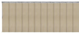 Aldi 12-Panel Track Extendable Vertical Blinds 140-260"W
