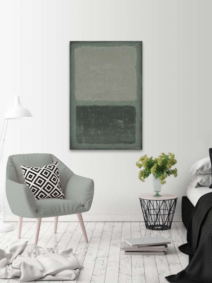 "Racial Tension" Painting Print on Wrapped Canvas, 20x30