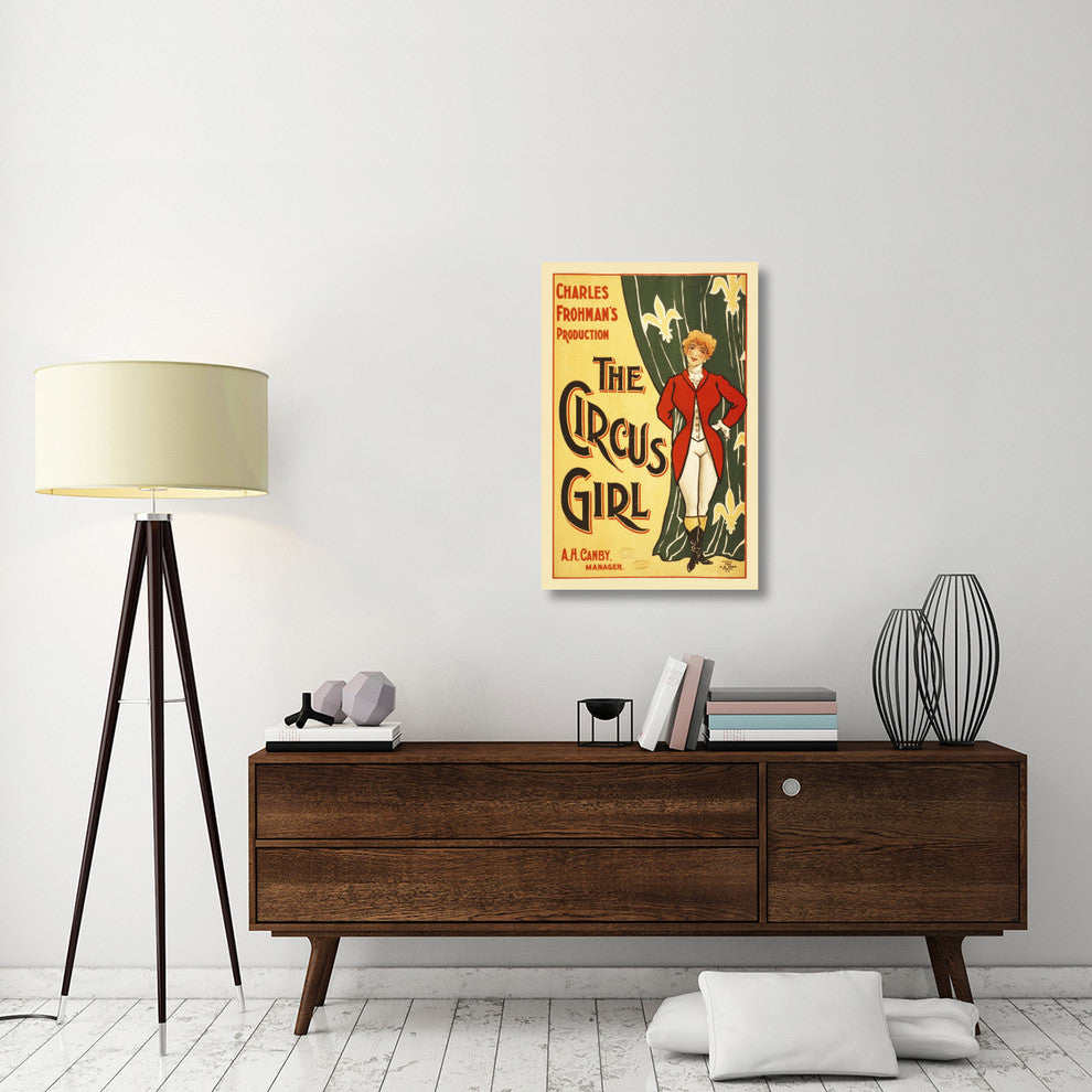 "Vintage Circus Poster" Canvas by Hollywood Photo Archive, 24x36"