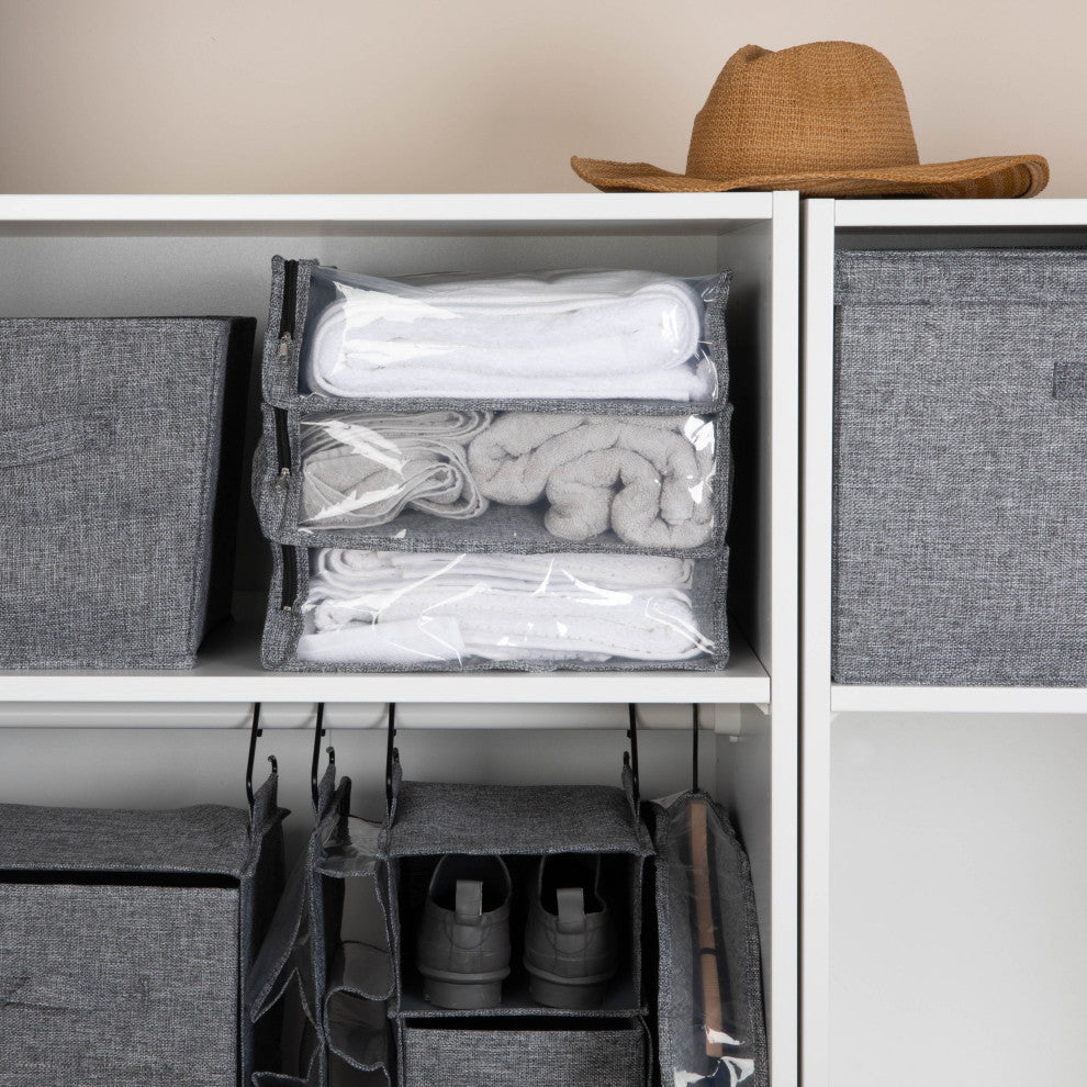 Metal Expandable Over the Door Drying Rack, Gray