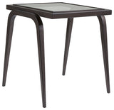 Mitchum Rectangular End Table, Antique Copper Finish
