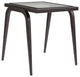 Mitchum Rectangular End Table, Antique Copper Finish