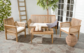 Safavieh Carson 4-Piece Indoor-Outdoor Living Set