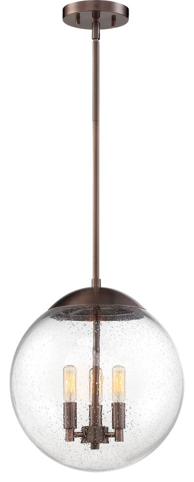 Nuvo Ariel Antique Copper Clear Seeded Pendants