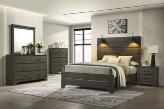 Carroll Stone Brown 6-Drawer Dresser