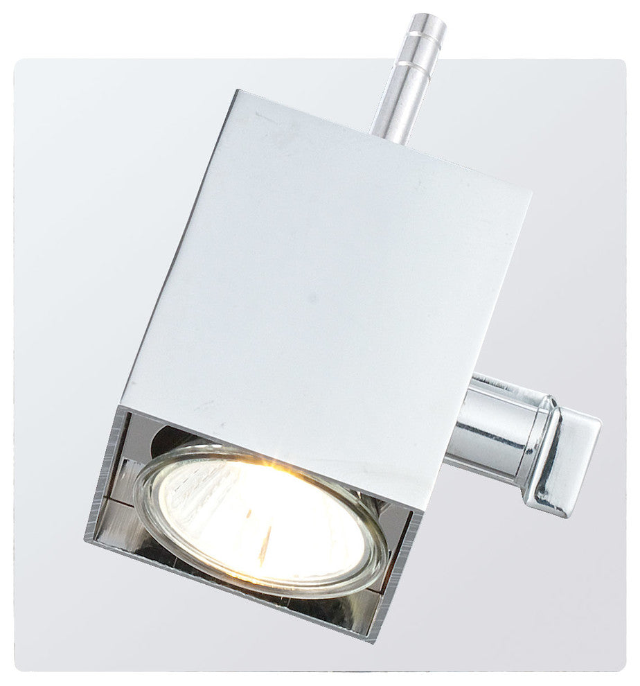 Eglo 1x50w Track Wall Light W/ Chrome Finish - 90522A