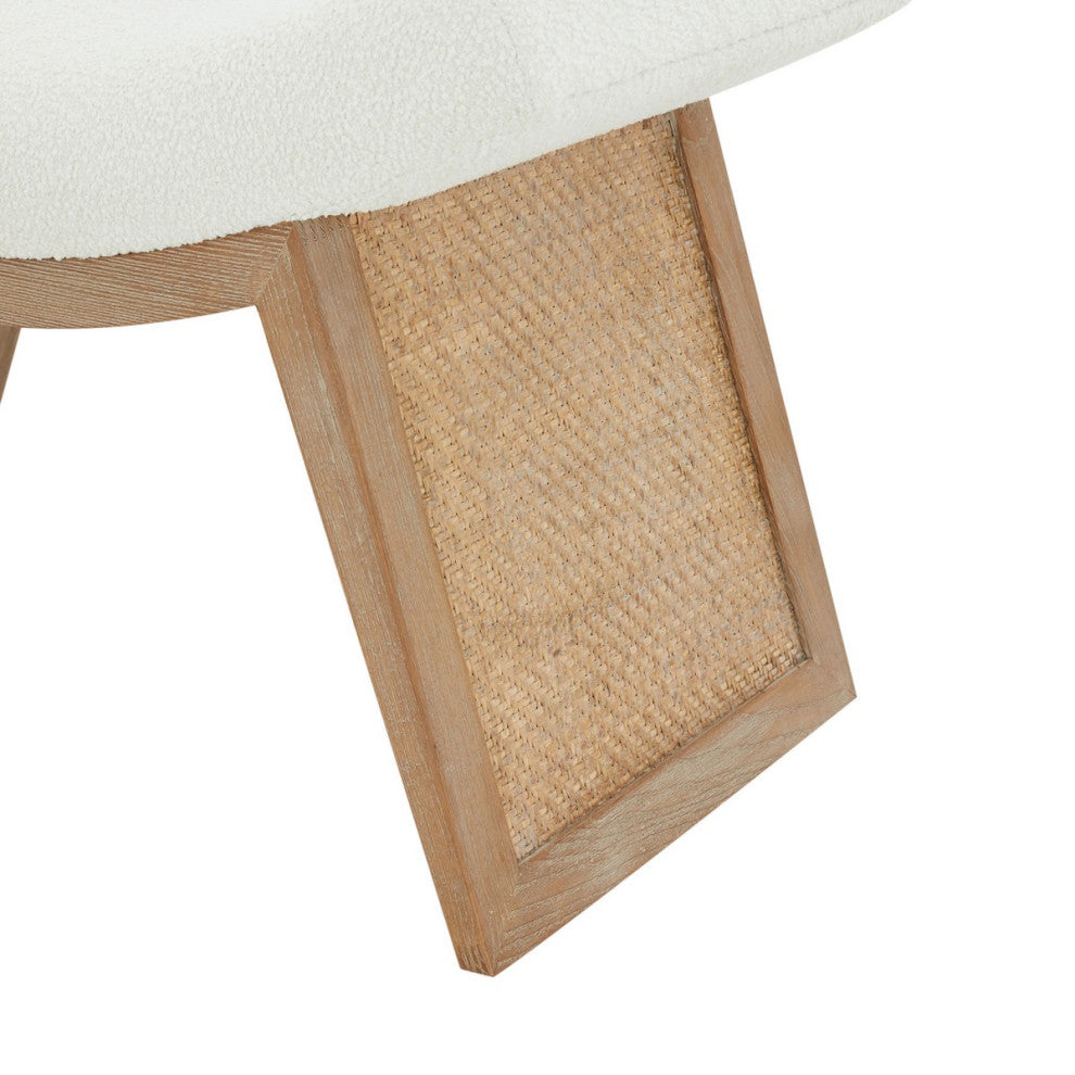 Safavieh Couture Effie Boucle Ottoman