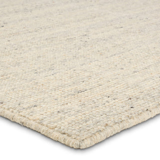 Jaipur Living Mere RNE03 Handmade Solid Ivory Area Rug, 6'x9'
