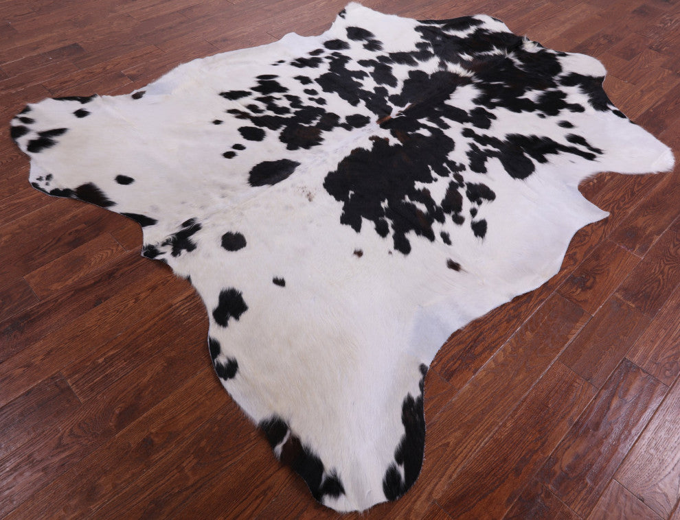 Natural Cowhide Rug 7' 10" X 6' 10" C1781