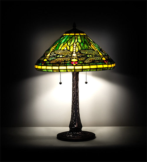 22 High Tiffany Dragonfly Table Lamp