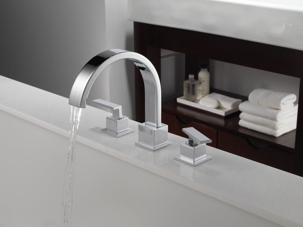 Delta Vero Roman Tub Trim, Stainless, T2753-SS