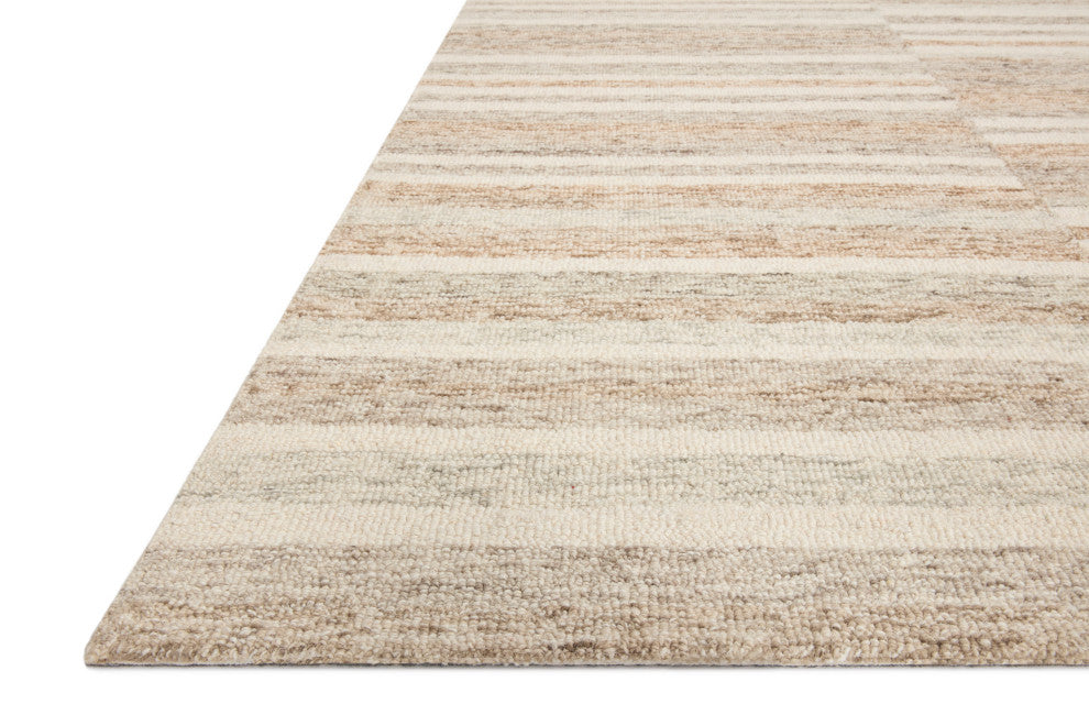 Chris Loves Julia x Loloi Chris Ivory / Clay 2''-3" x 3''-9" Accent Rug