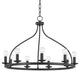 Mitzi Kendra Nine Light Chandelier H511809-OB