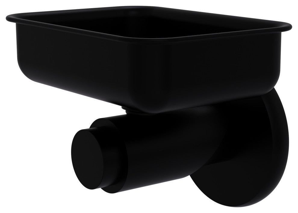 Tribecca Wall-Mount Soap Dish, Matte Black