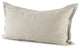 Cream Bordered Lumbar Pillow Cover