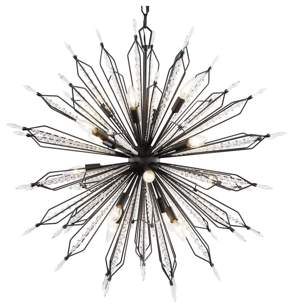 Varaluz-311P16CB-16 Light Pendant Carbon