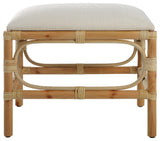 Uttermost Laguna Small White Bench