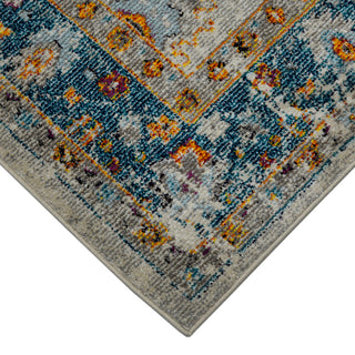 Montana Filomina Area Rug, Blue, 7'10" x 10'10", Bordered