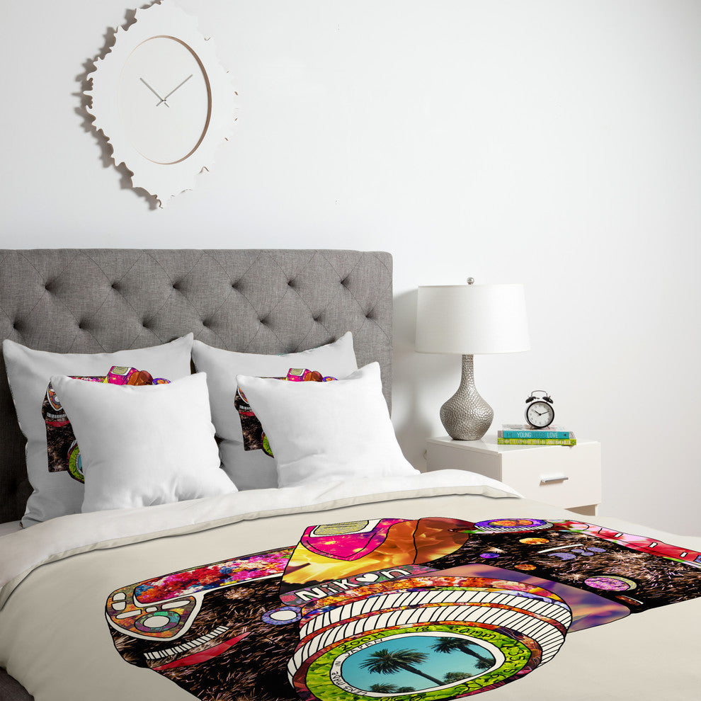 Deny Designs Bianca Green Picture This Duvet Cover - Lightweight