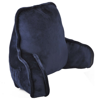 Supersoft Bedrest Lounger Backrest With DIY Filling, Navy