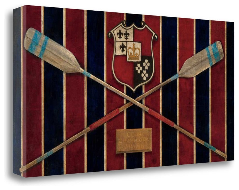 "Varsity Boathouse" By Avery Tillmon, Giclee Print on Gallery Wrap Canvas