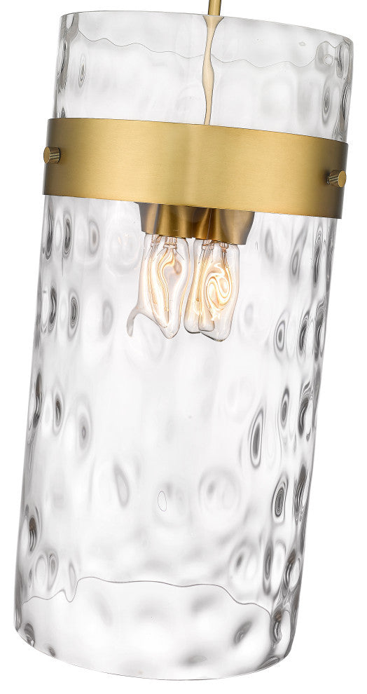 Zlite 3035P12-RB 4-Light Pendant, Clear