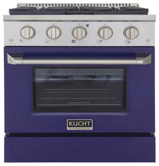 KUCHT Pro-Style 30" 4.2 cu. ft. Range, Blue, Natural Gas