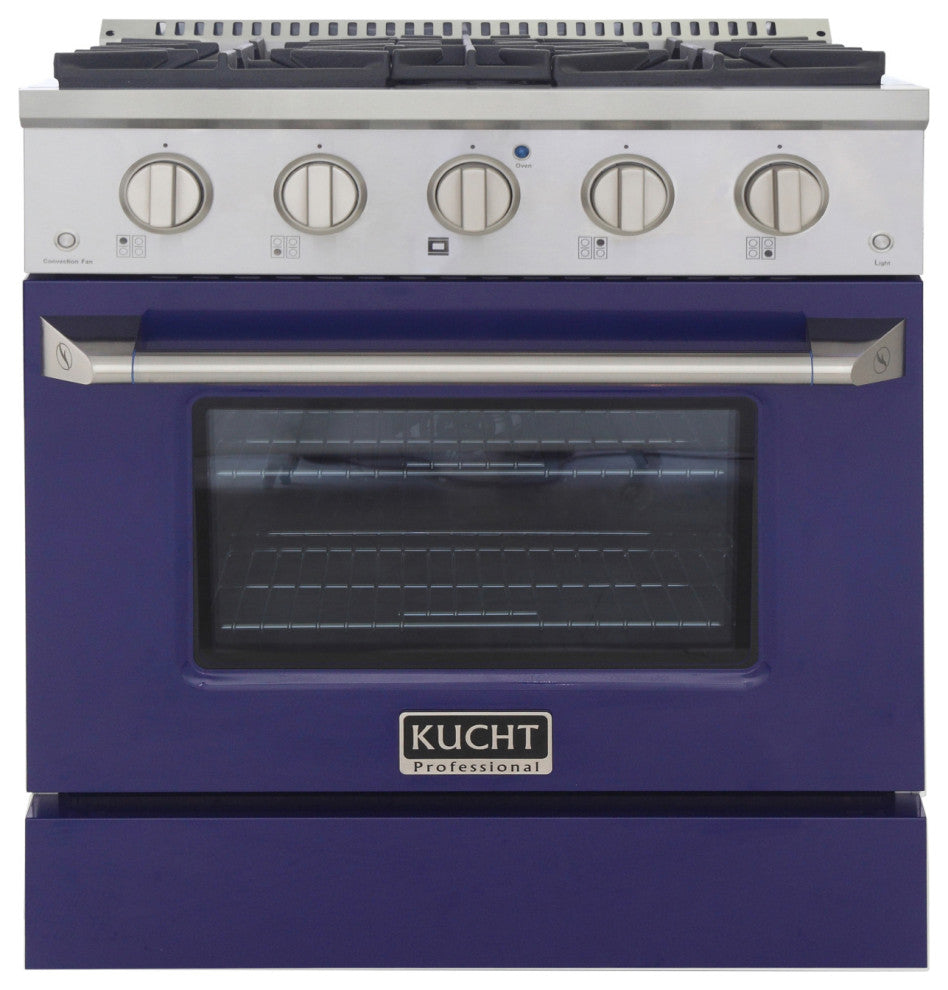 KUCHT Pro-Style 30" 4.2 cu. ft. Range, Blue, Natural Gas