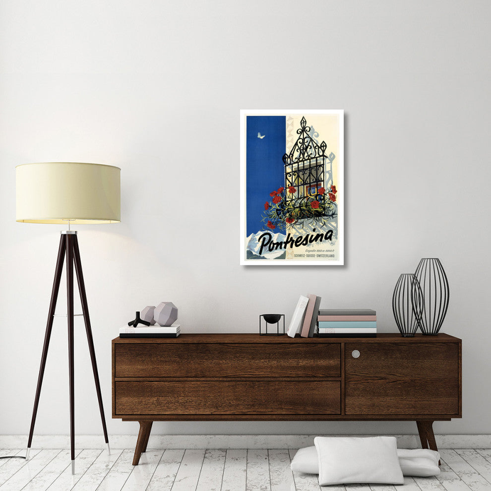 "Pontresina" Digital Paper Print by Martin Peikert, 25"x38"