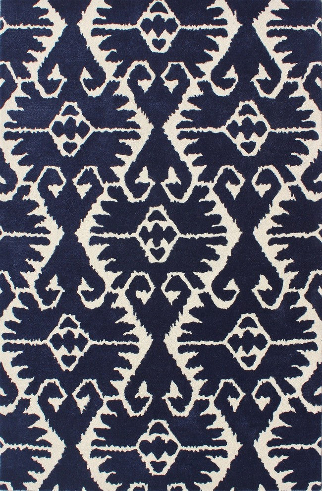 Safavieh Wyndham WYD323C 7' Square Royal Blue Rug