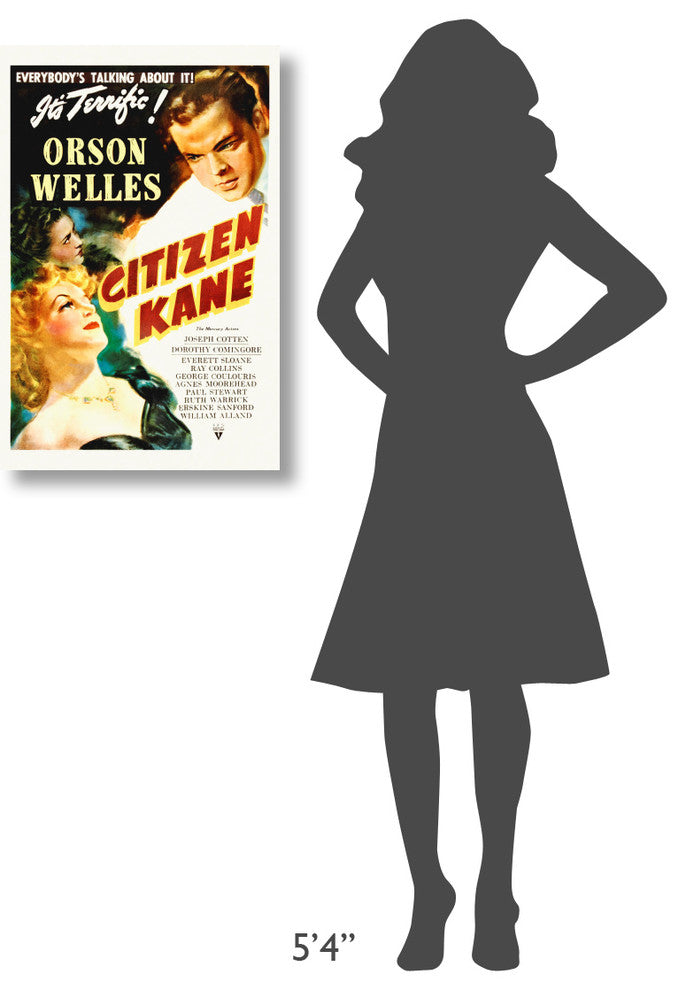 "Citizen Kane" Stretched Canvas Giclee by Hollywood Photo Archive, 20x30"