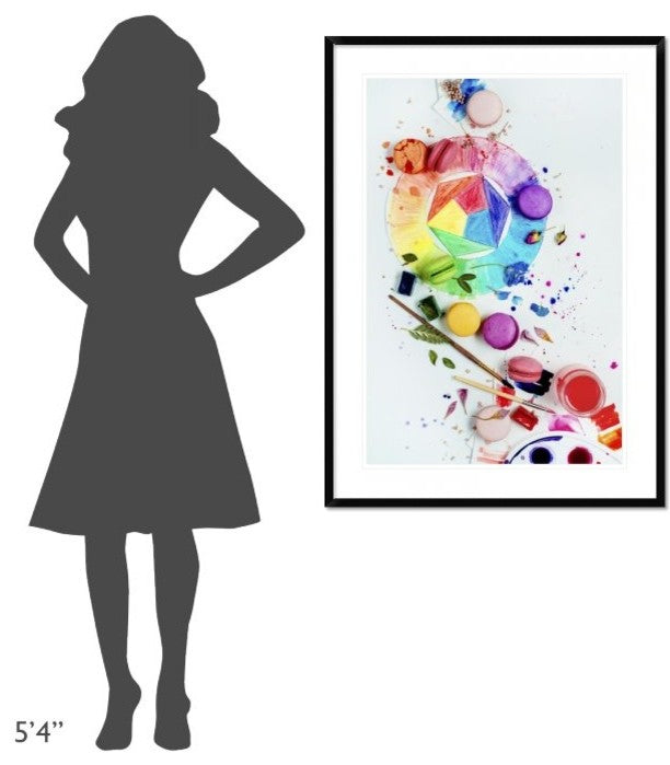"Art Of Patisserie" Framed Digital Print by Dina Belenko, 32x44"