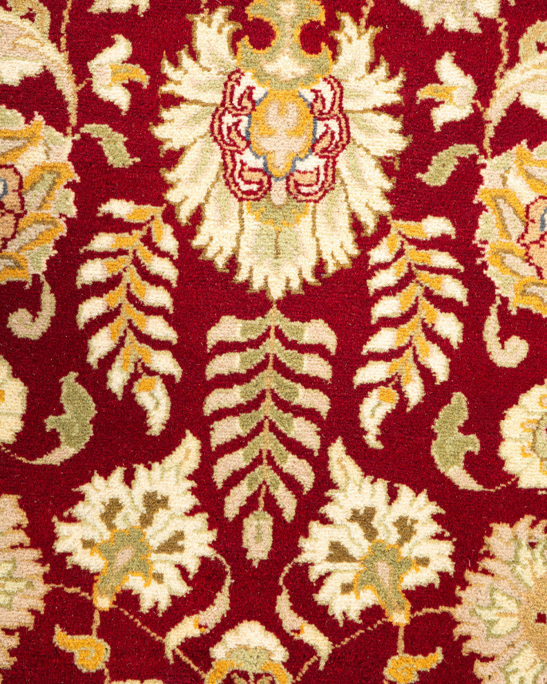 Bhavnagar, One-of-a-Kind Hand-Knotted Area Rug Red, 8'1"x10'5"