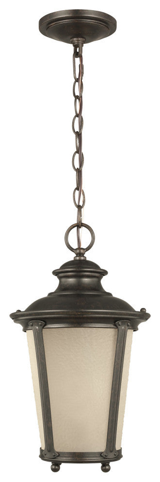 Cape May 1-Light Outdoor Pendant, Burled Iron
