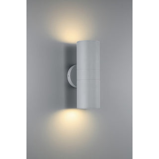 Matira Bi-Directional Outdoor LED Wall Mount, Satin