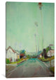 "Through The Neighborhood" by Eddie Barbini, Canvas Print, 26"x18"