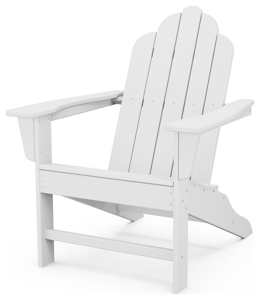 Polywood Long Island Adirondack, White