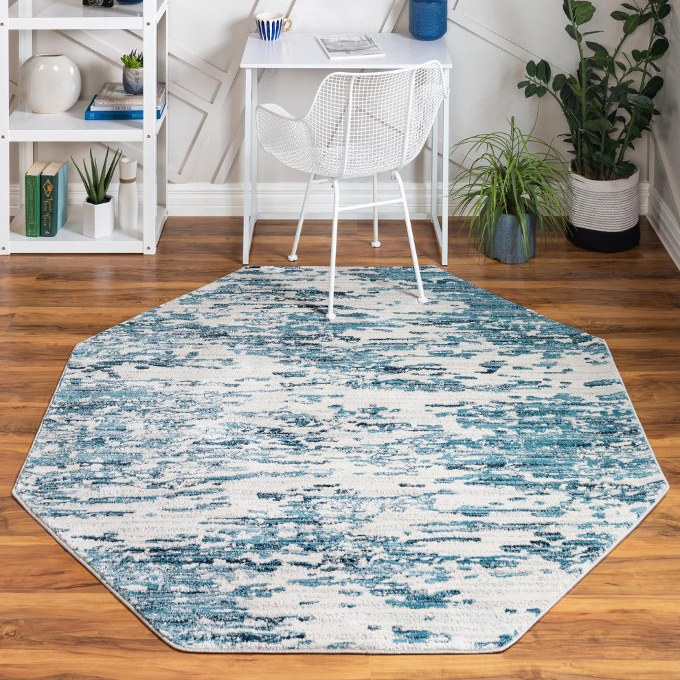 Unique Loom Oasis Water Area Rug