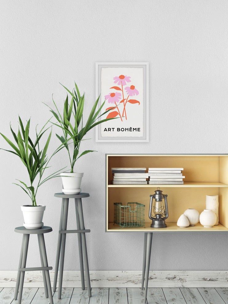 "Color of Leaves" Framed Painting Print, 8x12