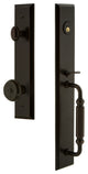 Fifth Avenue 1-Piece Dummy Handleset, F Grip and Bouton Knob, 849361