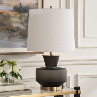 Uttermost Trentino Black Table Lamp