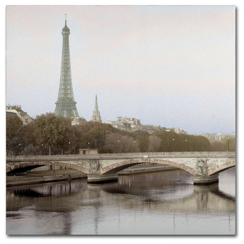 Alan Blaustein ''Tour Eiffel 3'' Canvas Art, 35x35