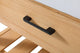 Home Living 22" Farmhouse Natural Wood-Light Bathroom Vanity