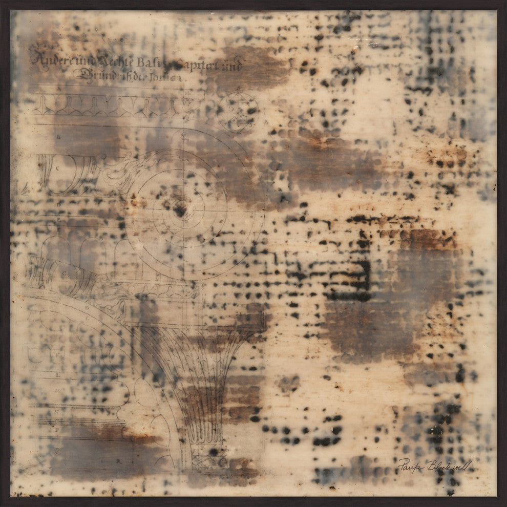 Encaustic Column 6, Giclee Reproduction Artwork
