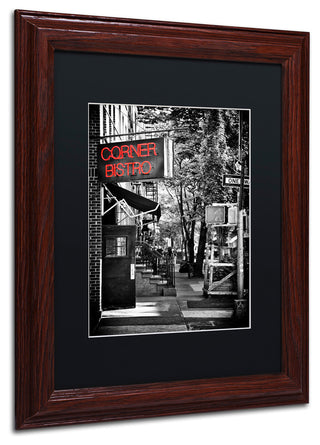 Philippe Hugonnard 'NYC Bistro' Matted Framed Art, 11x14
