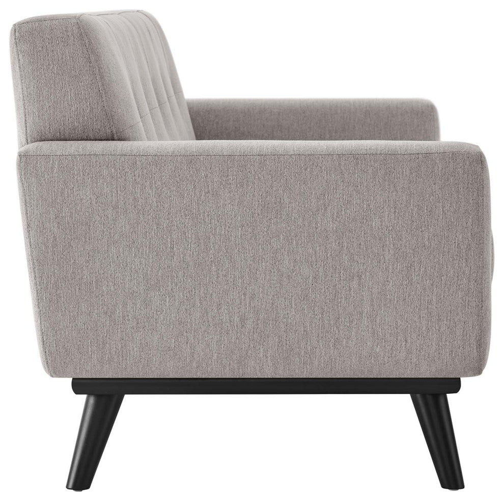 Engage Herringbone Fabric Loveseat
