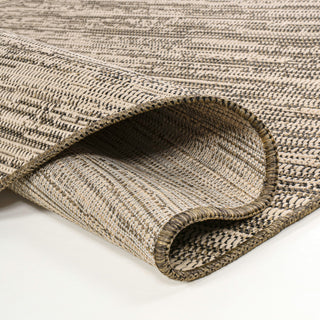 Callan Modern Rustic Abstract Indoor/Outdoor Shaped Area Rug